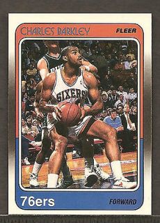 CHARLES BARKLEY   1988 FLEER CARD #85   PHILADELPHIA SEVENTY SIXERS