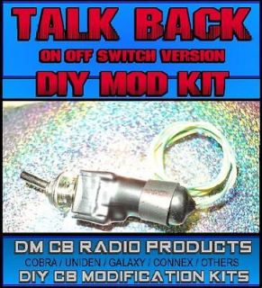 TALK BACK MOD SWITCH VERSION CB Radio ECHO BOARD USE ( NOW SHIPS TO 