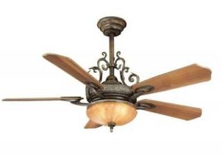   Bay Chateau Deville 52 Ceiling Fan with Light Kit & Remote Control