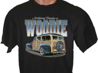 Nothing Beats A Woodie Woody Beach Wagon T Shirt