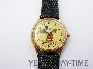 Lorus 1980s Mickey Mouse Gents Quartz Watch