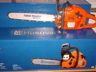 HUSQVARNA 455 RANCHER CHAINSAW, 20 CHAIN SAW BAR, NEW Our Best Tree 