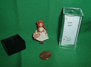   Miniatures Ethel Hicks Angel Children Porcelain Anne Doll 112 Scale