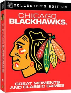 NHL Chicago Blackhawks   Great Moments and Classic Games DVD, 2010, 6 