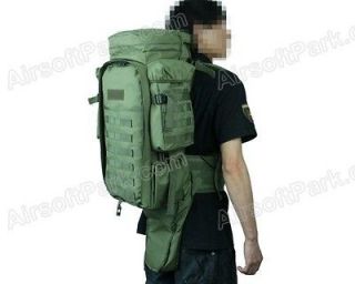 Molle Extended Full Gear Dual Rifle Backpack Olive Drab