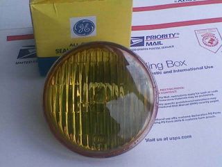 Brand Amber Sealed Beam 12v Fog Lamp Harley Davidson ONE NEW 4 