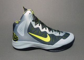 Nike mens Zoom Hyperenforcer XD basketball shoes size 10.5   Blue Grey 
