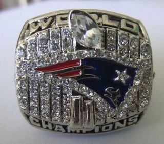 2001 New England patriots Super Bowl Ring Championship NFL Ring Brady 