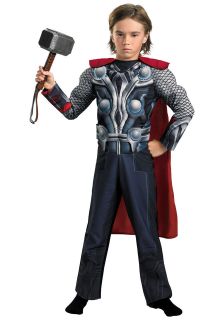 New for 2012 Avengers   Child Thor Costume   Muscle Version