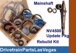 Dodge NV4500 4x4 Diesel Mainshaft 5th Gear Nut Rebuild Kit w Synchros 