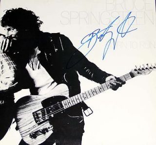 Bruce Springsteen Autograph Signed Born To Run Album AUTHENTIC!