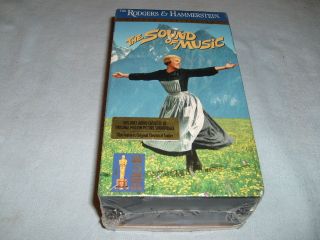The Sound of Music (VHS, 1991, 2 Tape Set & Music Cassette)   NEW