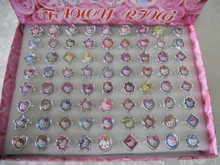Wholesale Lots ~ Hello Kitty Fancy Ring Box Set (72pcs) For Children