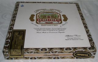 Fuente CHATEAU Fuente Paper Covered Wood Cigar Box
