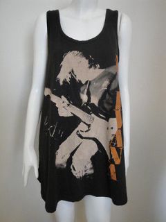 NIRVANA Kurt Cobain Tank Top T Shirt Mini Dress Vest M/L New