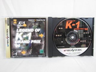LEGEND OF K1 GRAND PRIX 96 Sega Saturn Import JAPAN Video Game bbc ss