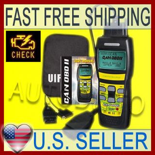 OBD2 TROUBLE CODE READER OBD II AUTO SCANNER Check Engine Light RESET 