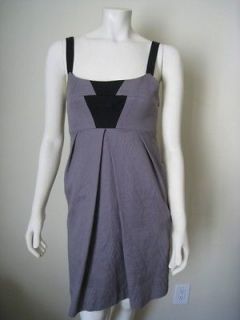Rachel Comey Novak Grey Black Jacquard Dress S NWT $435
