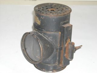   British Military England Railroad Oil Lantern Lamp Internal Parts