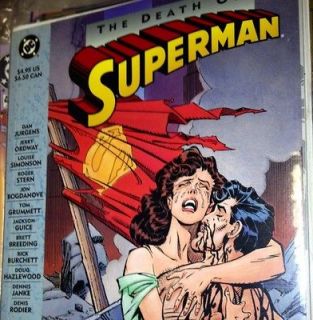 The Death Of Superman 1993 DC Comics
