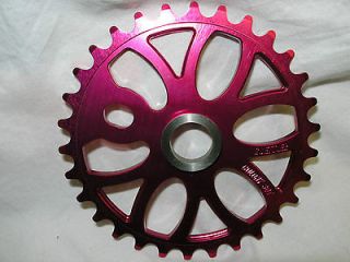 COLONY GUETTLER BMX BIKE SPROCKET 30T RED NEW