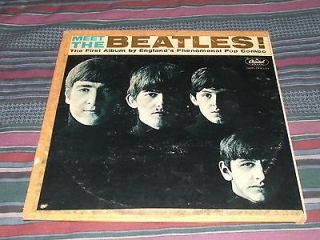 BEATLES   Meet The Beatles   Record Album