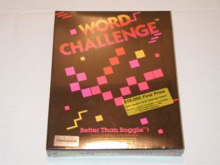   Word Challenge Commodore 64 Game NEW SEALED c64 DISK comodore computer
