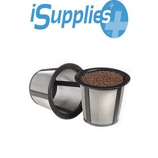   My K Cup Replacement Reusable Coffee Maker Mesh Filter Baskets 2 pack