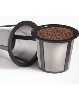 Mesh Metal Filter Baskets 2 Pack For Keurig My K Cup Coffee Maker 