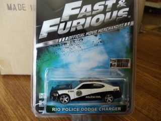 Greenlight FAST 5 Rio Police Dodge Charger ON SALE!