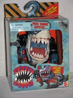 Street Sharks Mattel POOL SHARK RIPSTER figure MIMB unopened