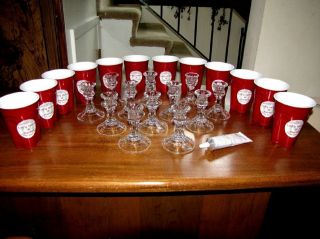   Red SOLO Cup Party Kit   Set of 12   Lets Have A Party Toby Keith