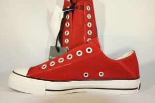 WOMENS Converse Chuck Taylor All Star John Varvatos Red Leather 