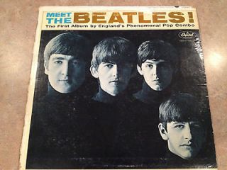 Meet The Beatles Album Rare 1st Mono Release W/ No BMI Or ASCAP