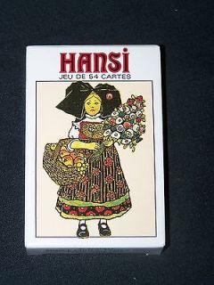 GRIMAUD Hansi Playing Cards Deck 54 Jue de Cartes French Old Made in 