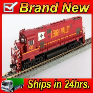   23544 HO Alco C628 Lehigh Valley Cornell Red #640 Locomotive DCC READY