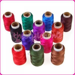   Assorted Color Embroidery Thread Polyester Multi function Craft Supply