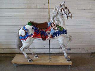 Carousel Horse made by Dentzel from the Knotts Berry Farm Merry Go 