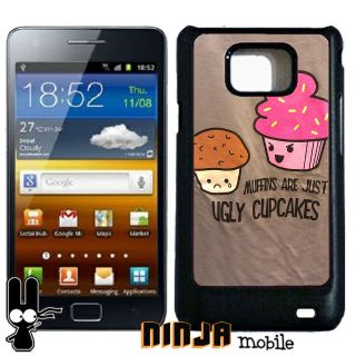   Samsung Galaxy S2 Cupcakes Candy Quirky Funny Muffins Phone Case g3033