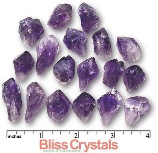 Med AMETHYST NATURAL POINT CRYSTAL HEALING RELAXING