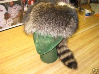 raccoon hats in Clothing, Shoes & Accessories