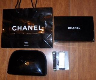 Chanel Cosmetic Case With Bonus Chanel Sublimage and Inimitable 