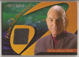 Star Trek 40th Anniversary Costume Card C33 Captain Jean Luc Picard 
