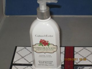 CRABTREE & EVELYN **POMEGRANATE ULTRA MOISTURISING HAND THERAPY** 8 