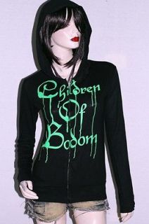 Children Of Bodom COB Metal Punk rock DIY Slim Fit Hoodie Jacket Top 