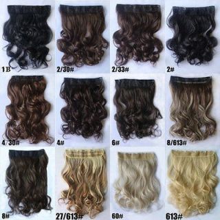   in hair extension fashion curly wave long hairpiece synthetic hair