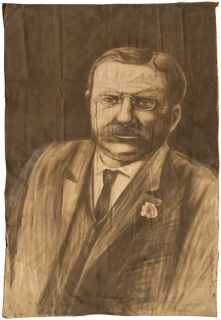 Theodore Roosevelt Presidential Portrait Banner