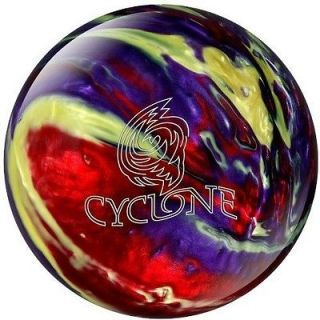14lb Ebonite Cyclone Red/Purple/Yel​low Bowling Ball
