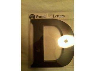 Trend Lab Wooden Letter D Brown Wood 6 decorative wood