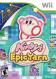 NEW Kirbys Epic Yarn Nintendo Wii Game Sealed! E Kids Family